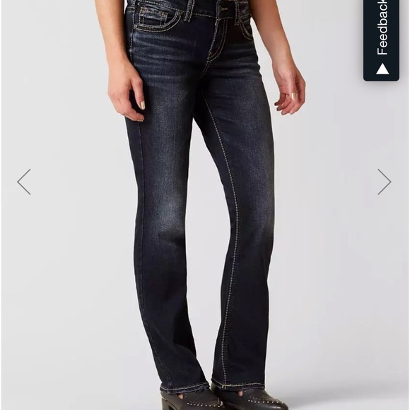 Silver jeans Elyse slim boot cut jeans